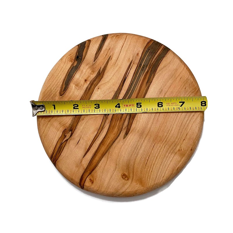 Ambrosia Maple Wood Round Cutting Board.