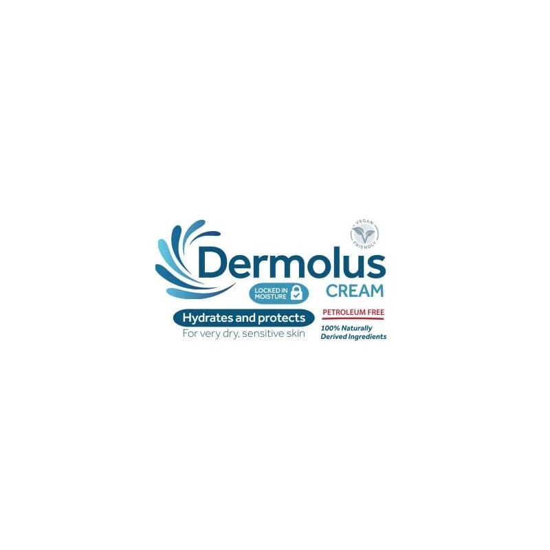 Dermolus Cream 300ml For Eczema, Very Dry Skin, Itchy Skin,