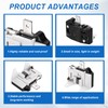 sourcing map 4 Set PTC Refrigerator Starter Relay 4.7 Ohm