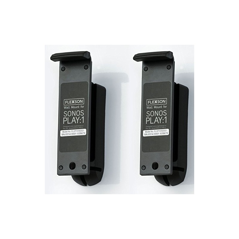 Flexson Wall Mount for Sonos Play:1 with Mounting Kit, 1