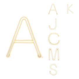 JAMES TENT Letras Con Luces Led Letras Luminosas Letras Decorativa 25cm