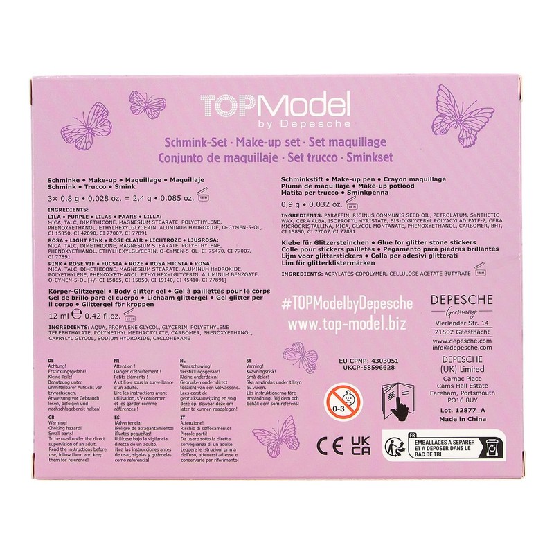 Depesche 12877 TOPModel Fairy Love - Make Up Set for