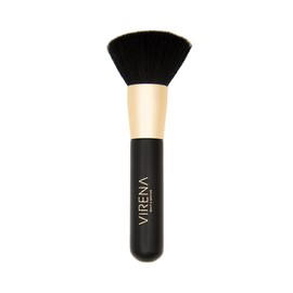 Virena Self-Tan Kabuki Brush, Long-Lasting Nylong Bristles, Wood Handle, For Mess-Free Self-Tan Application