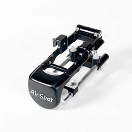 Air Seat 25 Comfortable seat Full-Floating Saddle Suspension for Bicycle roadbike ebike The Ultimate Solution to The Saddle Sore! (Black, S)