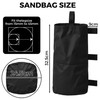 Advwin Canopy Weights Bags 4 Pack, Leg Weights Sand Bags