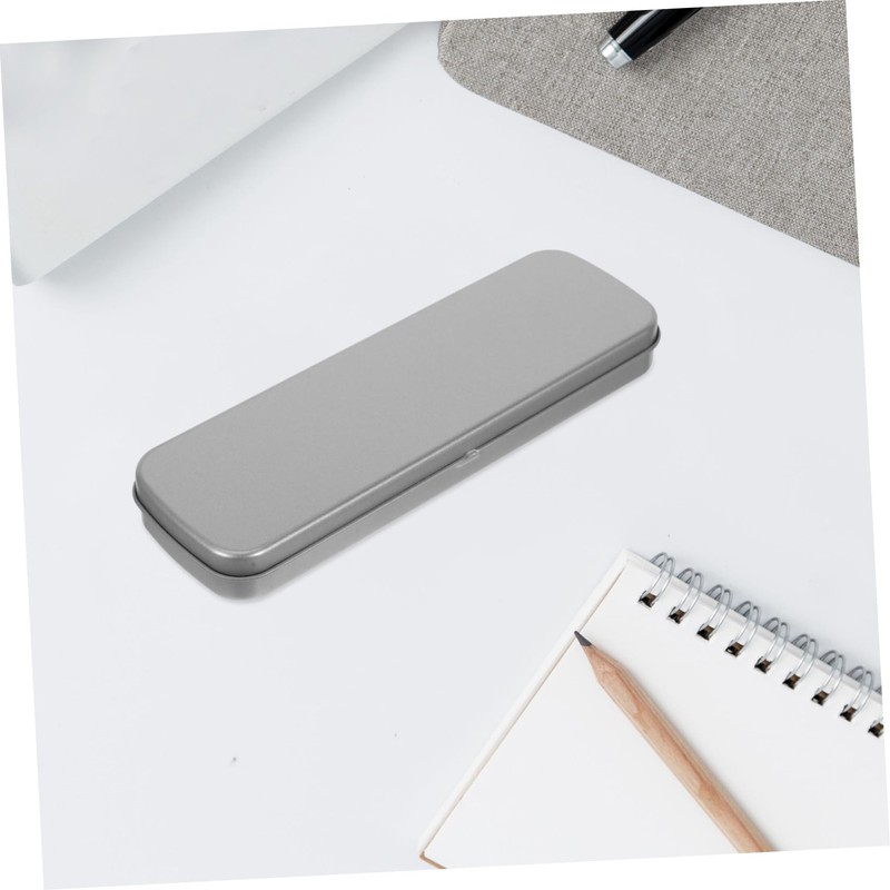 STOBOK 3 Pieces Metal Tin Box Durable Storage Box for