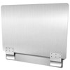 Commercial Stainless Steel Fryer Splash Guard - Universal (1)