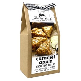 Rabbit Creek Caramel Apple Scone Mix – Easy To Make Scone Mix, Made in the USA, Caramel Apple Cream Scone Mix
