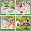 Pre Rolled Napkin and Bamboo Cutlery Set - 10Pack Bamboo