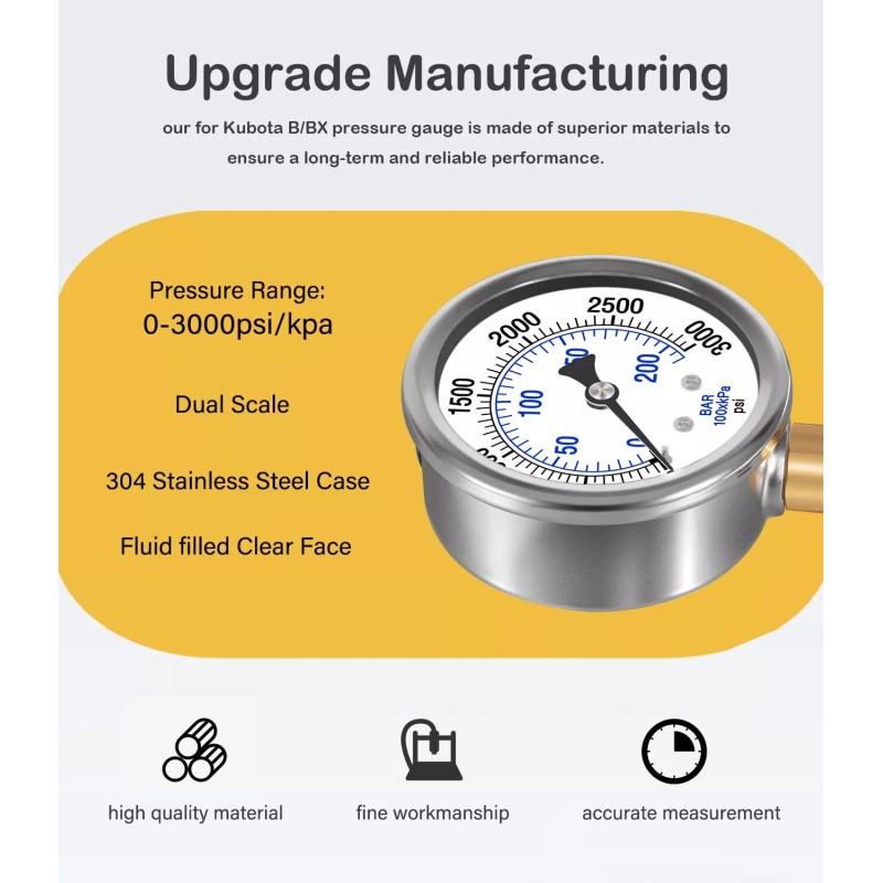 for KUBOTA B (2016 and Older BX) Pressure BOOST kit