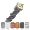 flintronic SDS-Plus Drill Bit Set, 9PCS (5mm~16mm) Cross Drill Bits,