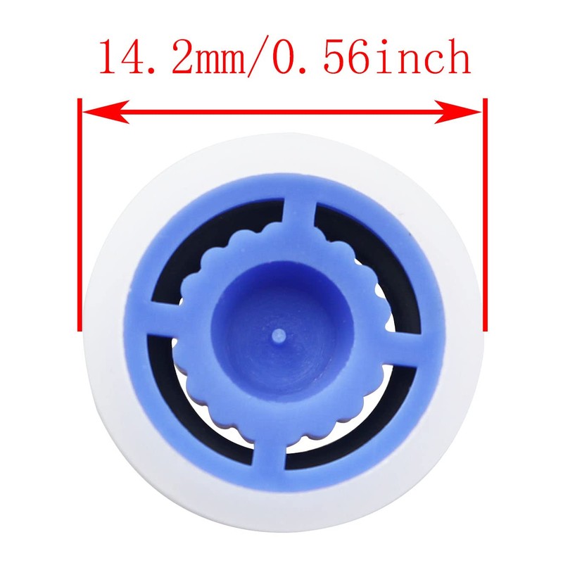 Water Flow Restrictor TAODAN 7PCS 7Sizes 1.2/1.5/1.8/2/ 2.2/2.5/3.0 GPM Shower