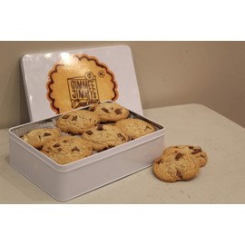 Fresh Baked Dairy S'mores Chocolate Chip Cookies w/ Marshmallows | Gimmee Jimmy's Cookies- 2 Pounds of Cookies Packaged in a Beautiful Cookie Tin