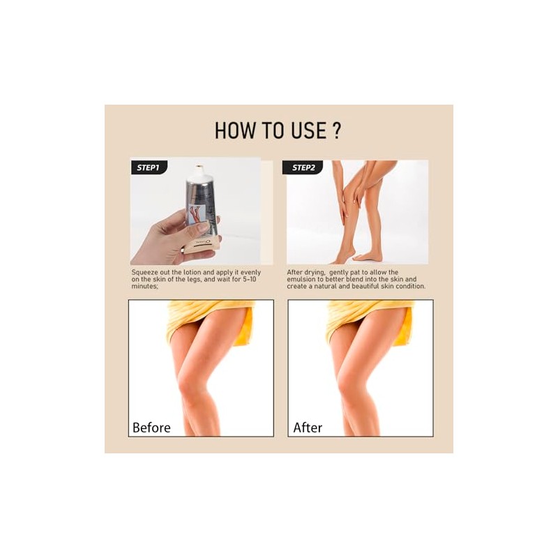 O'CHEAL Crema De Maquillaje Para Piernas Resistente Al Agua O'Cheal,