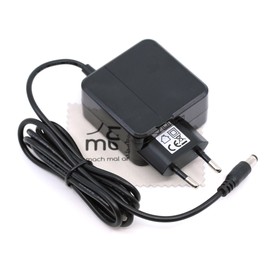 Charger for Vodafone Easybox 803a, 903, 904 LTE, Voicebox RL300, RL302, RL400, B1000, B390s-2 Charging Cable Mains Charger OTB with Mungoo Display Cleaning Cloth