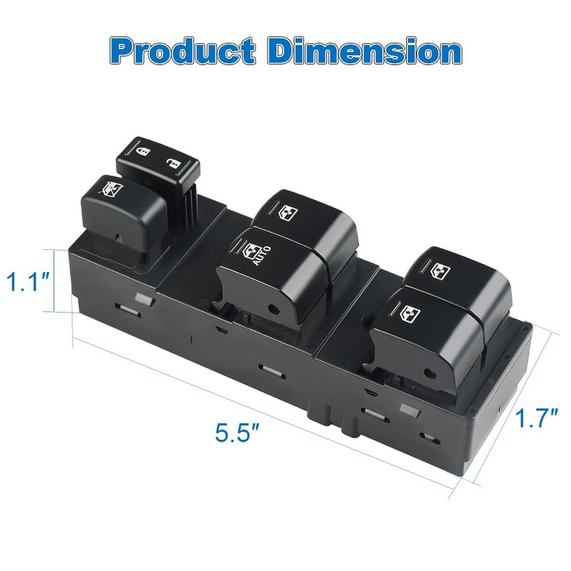WMPHE Window Switch Compatible with Subaru Forester 2014 2015 2016,