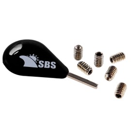SBS Surf Fin Key and Screws for FCS Fins (1 Key & 6 FCS Screws)