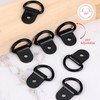 JSMTKJ Pack of 20 Lashing Eyelets D-Ring, D Ring Lashing