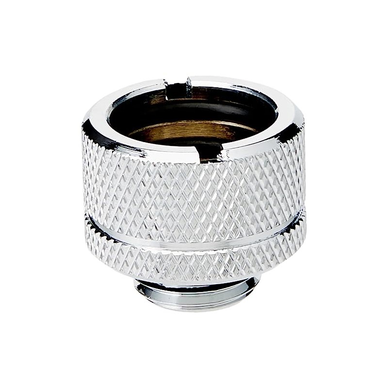 Thermaltake Pacific G1/4 PETG Tube 5/8-Inch OD Adapter - Chrome