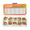 HUAREW 10 Values 300 Pieces Ceramic Capacitor 0.1 0.15 0.22