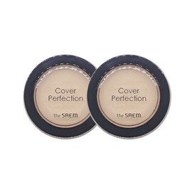 1+1 The Saem Cover Perfection Pot Concealer / 1+1 더샘 커버 퍼펙션 팟 컨실러