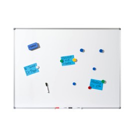 Dahle Whiteboard Eraser (Magnetic Wiper for Dry Cleaning on Many Surfaces) Blue Multipack of 12,16 x 10 x 2.3 cm
