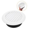 DOITOOL Round Vent Cover Louvered Design for Improved Airflow Bathroom