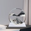 Aoderun 7" Moving Sand Art Liquid Motion with Light 3