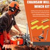 Podoy Chainsaw Mill Winch Kit for Chain Saw Milling Winch