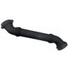Highcraft Plastic Offset Trap 1-1/2" Black Trap for Kitchen Sink