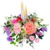 Svndlyn Spring Summer Floral Arrangement Centerpiece for Table with Artificial