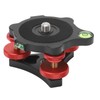 Tripod Head Leveling Base, Universal Compatibility, Precise Angle Adjustment, Premium
