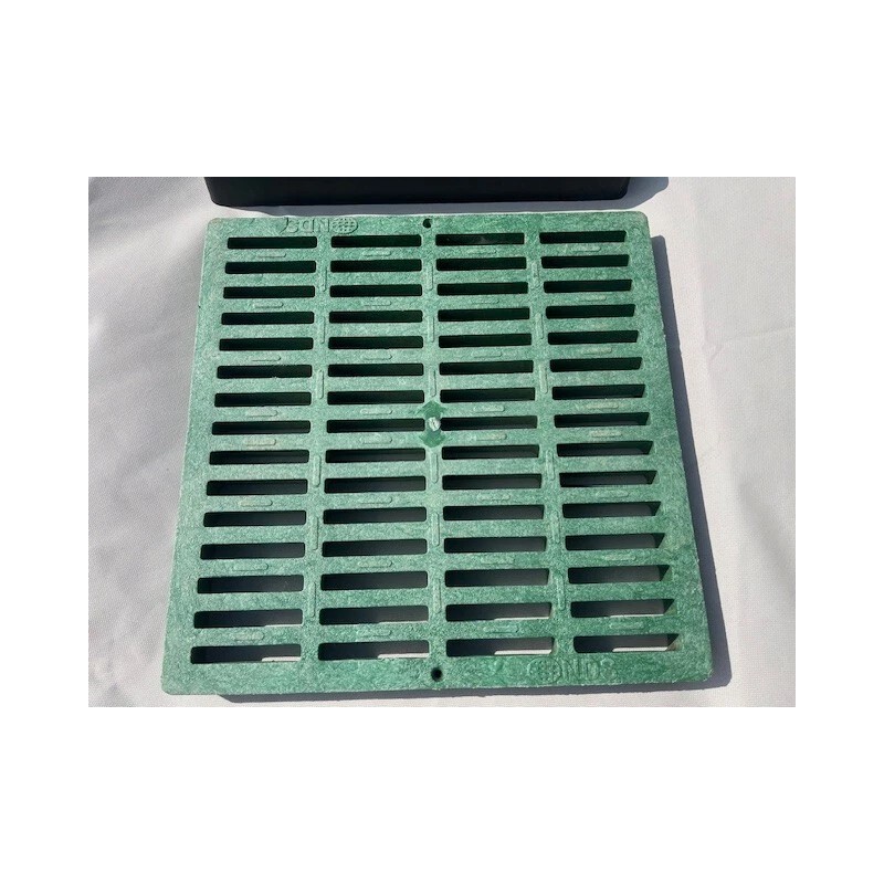 NDS 12-Inch Catch Basin w/Adapter +lock outlet adapter 3" 4"