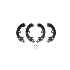 BOSCH BS551 Blue Drum Brake Shoe Set - Compatible with Select Toyota Corolla; REAR