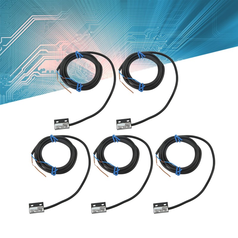 5Pcs Magnetic Proximity Sensor Approach Switch AC DC 5‑240V Input