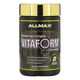 Allmax Vitaform For Women 30 Servicios Vitaminas Y Minerales Sabor Sin Sabor