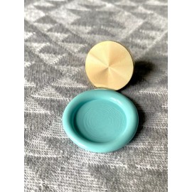 Air of Secrecy 25mm Blank Round Wax Seal Stamp