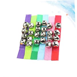 Totority 6Pcs Wrist Bell Band Musical Instrument for Boy Girl Kindergarten Dance and Educational Activities Inspiring Rhythm for Boy Girl