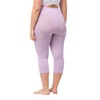 Ulla Popken Women's Tights, Mauve Pink
