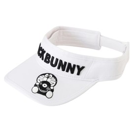 Jack Bunny 262-4287002 Unisex Twill Sun Visor, Doraemon Golf Hat, 030_white