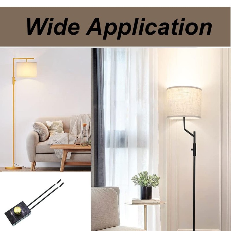 TWDRTDD Zing Ear Switch ZE-03A,Rotary Dimmer Switch with Knob,120V 300W