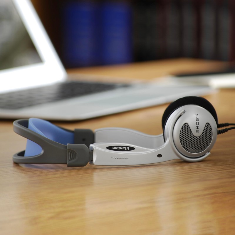Koss KTXPRO1 Titanium Portable Headphones with Volume Control
