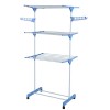 ping Multi Functional Foldable Rolling Clothe Drying Rack Clothing Metal