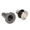 2 Pcs Bathroom Sink Stopper Stainless Steel Wash Basin Drain