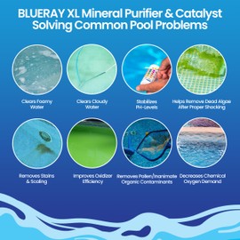 XL Grey Mineral Purifier & Catalyst™ - Water Clarifier for Pools with Mineral Pack Only - Unit for 11K-30K GAL.