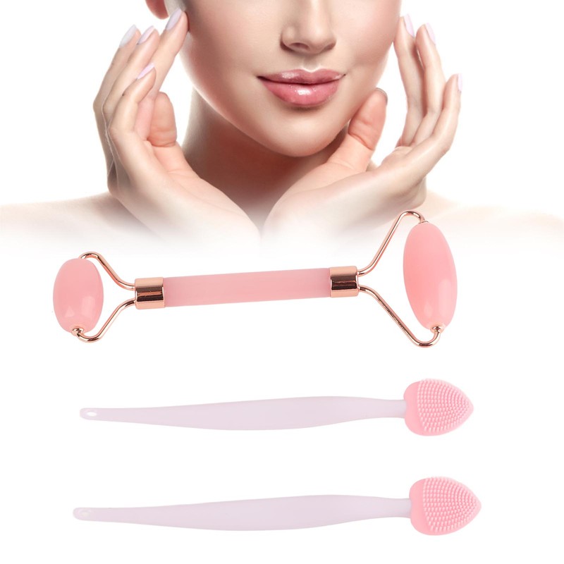 Face Massage Roller Double Headed Promote Circulation Skin Lifting Tightening
