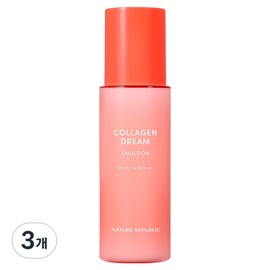 Nature Republic Collagen Dream Emulsion, 130ml, 3 pieces / 네이처리퍼블릭 콜라겐 드림 에멀전, 130ml, 3개