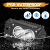 Niking Auto LED Pods, 2Pcs 3 Inch Flush Mount LED