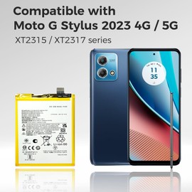 BATLABB New PG50 Cellphone Battery Compatible with Moto G Stylus 2023 4G / 5G XT2315 XT2317, with Instruction & DIY Toolkit
