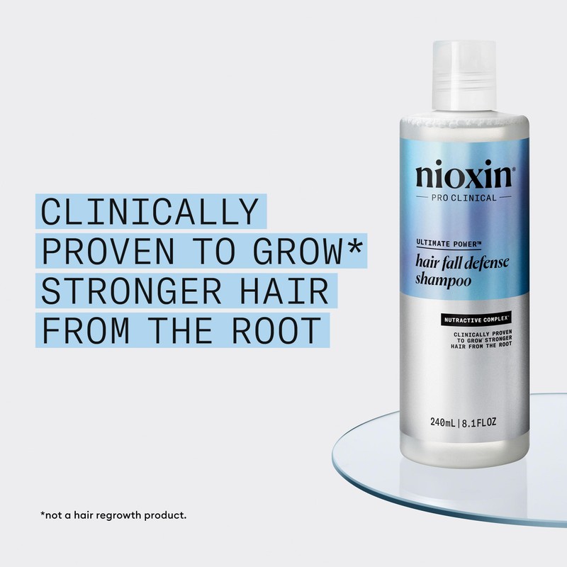 NIOXIN ULTIMATE POWER DUO - Hair Fall Defense Shampoo 240ml
